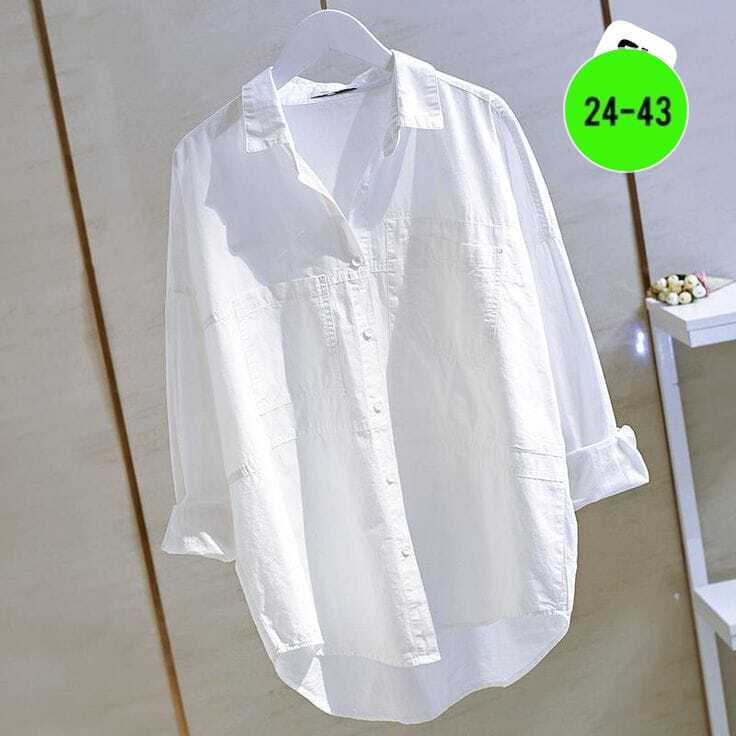 женская белая рубашка,женская рубашка,женская повседневная свободная хлопковая рубашка,белая рубашка больших размеров,женская рубашка больших размеров