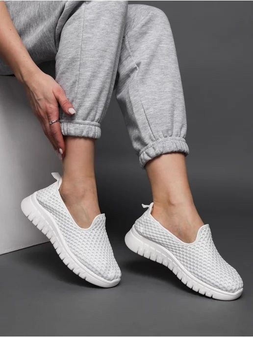 повседневная ,,слипоны женские, женская летняя,слипоны сетка женские