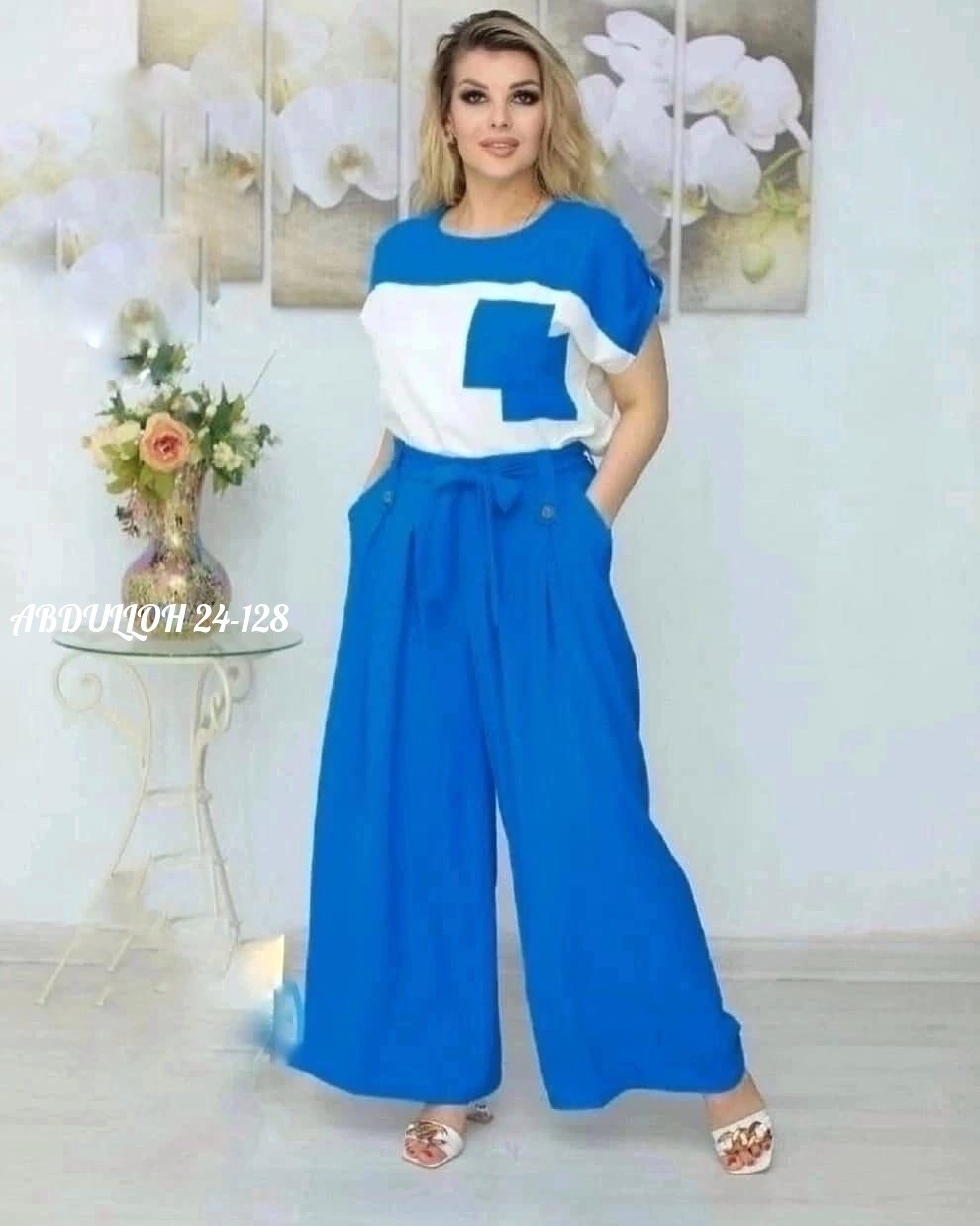костюм женский,костюм фиолетовый,костюм с брюками,летние костюмы,костюм летний женский брючный