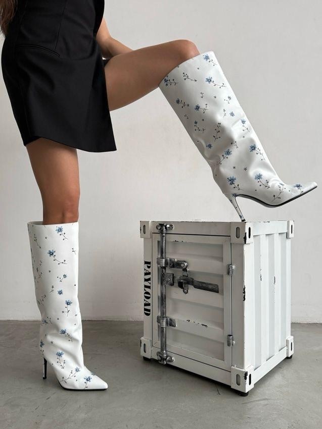 сапоги,коричневые сапоги,сапоги демисезонные на маленьком каблуке gh collection,сапоги текстиль,женская