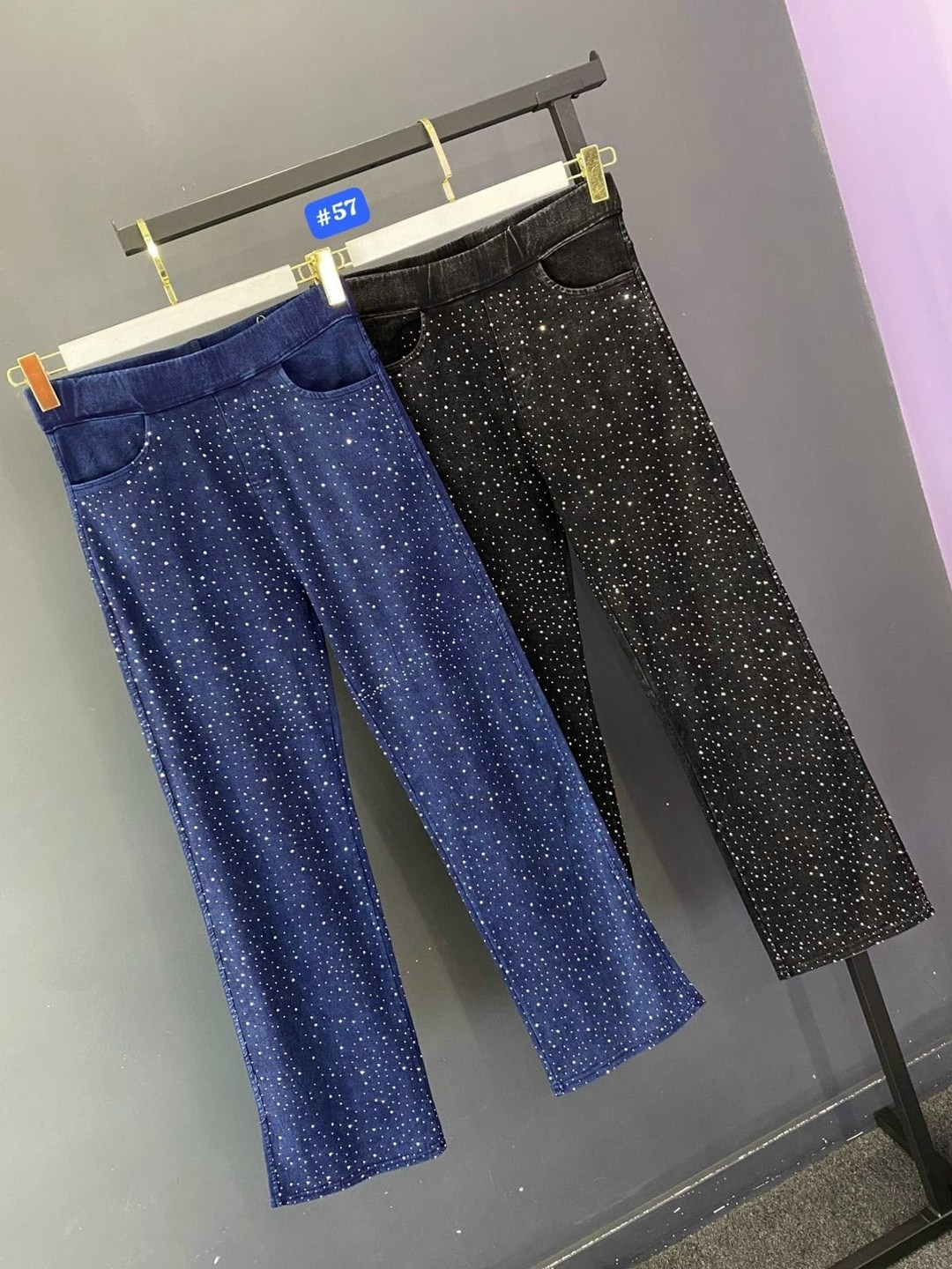 женские джинсы со стразами,джинсы брюки,джинсы со стразами,женские джинсы,женские широкие брюки с блестками серебристые