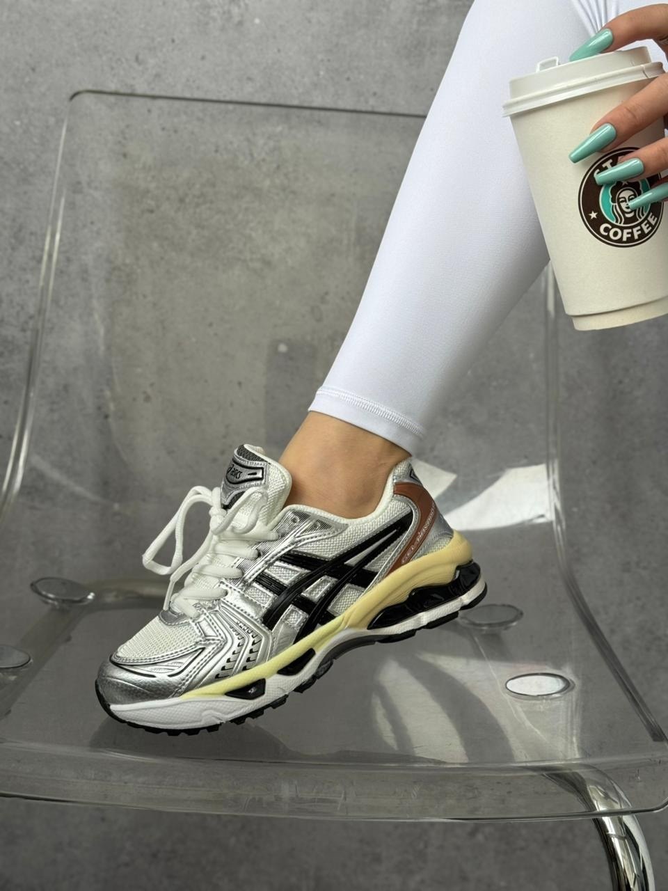 balenciaga бело-желтые кроссовки для бега,кроссовки женскиe,кроссовки асикс,мужские и женские кроссовки,кроссовки asics