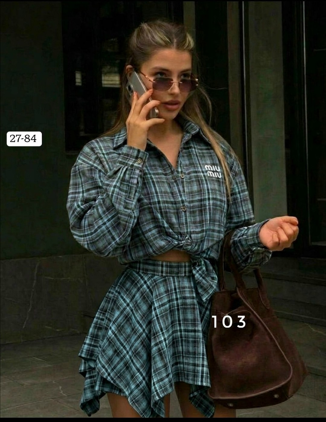 костюм с юбкой и рубашкой,костюм с юбкой и рубашкой в клетку,женский костюм,костюм с юбкой в клетку,костюм с юбкой женский