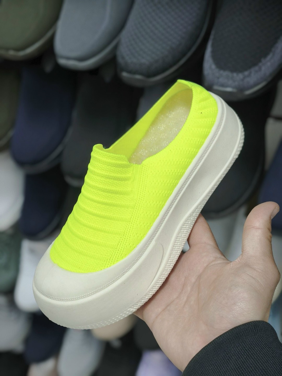 ,слипоны женские летние текстильные,слипоны женские, на плоской подошве,повседневная