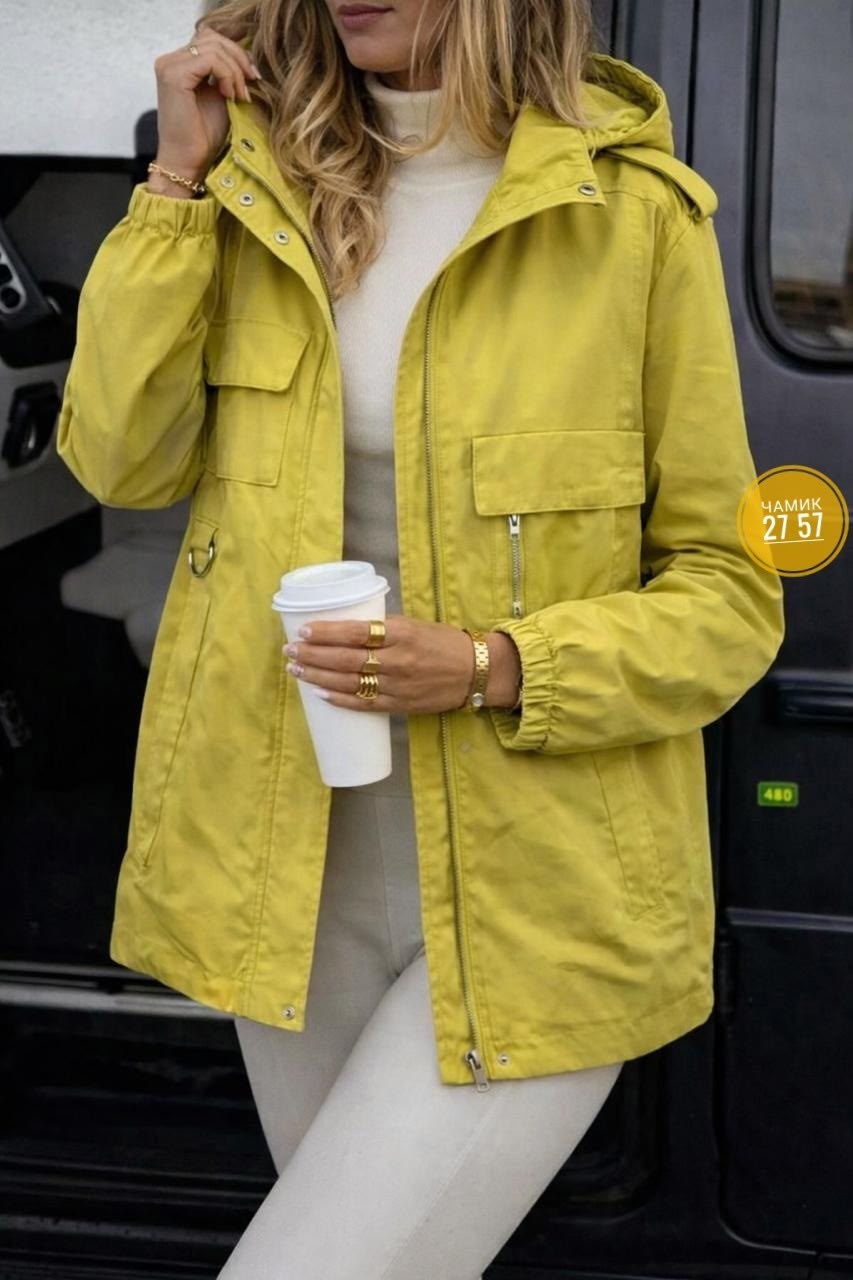 горчичная куртка женская,желтая куртка,женская ветровка,легкая куртка,куртка