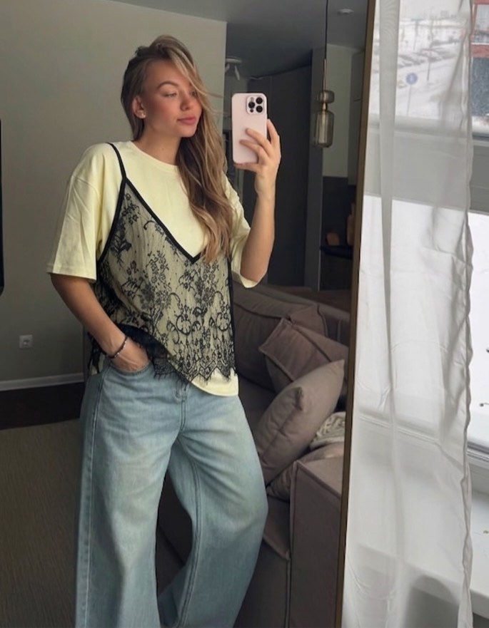 кружевная майка,топ кружевной,топ с кружевом,майка с кружевной отделкой,топ на бретелях с кружевом