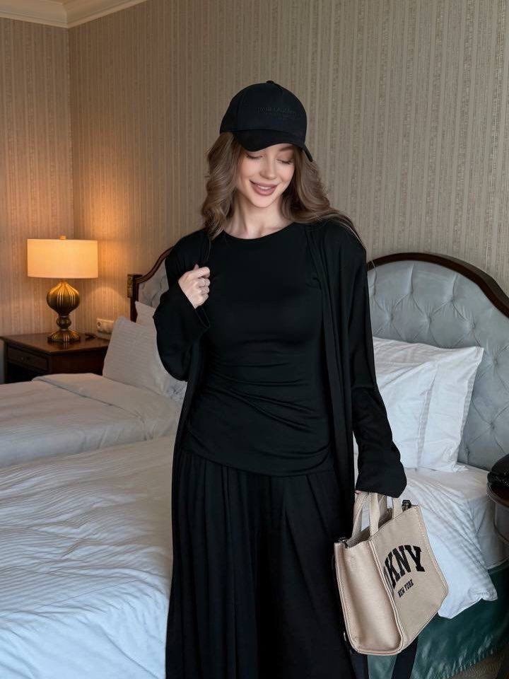 костюм с длинной юбкой,трикотажный костюм,женский костюм,стильные наряды,