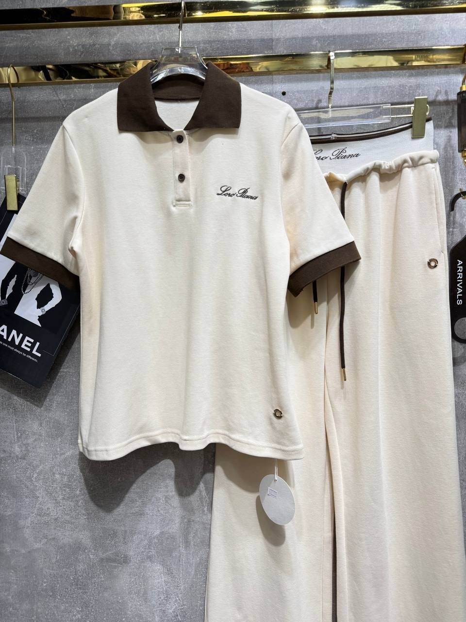 повседневный костюм,трикотажные костюмы,брюки бежевые,одежда женская