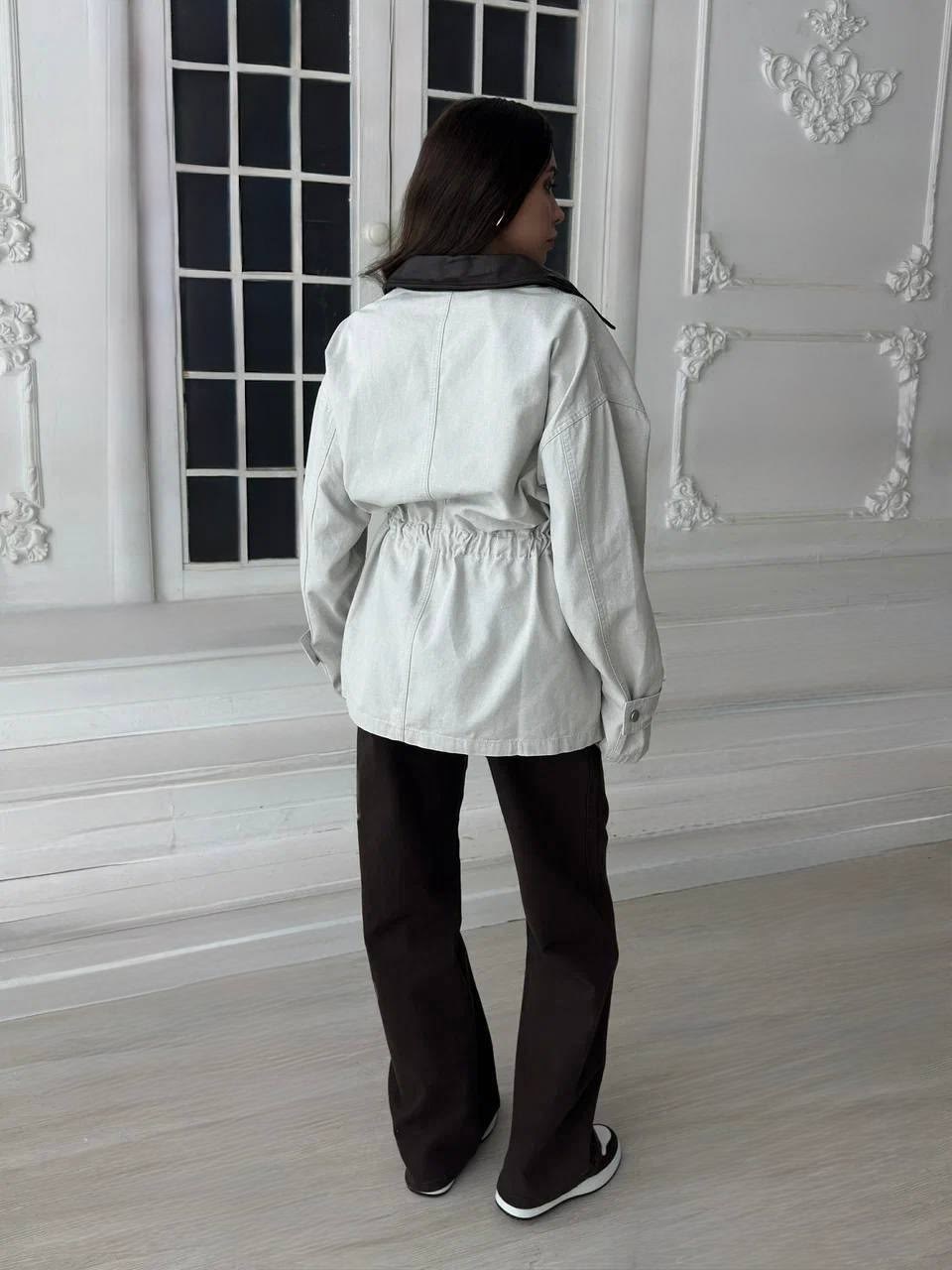 куртка джинсовая,стильные куртки,белая джинсовая куртка,повседневная куртка,куртка джинсовая оверсайз