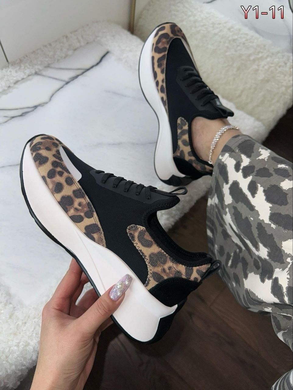 ,кроссовки леопардовые alessandra maddoni,кроссовки с леопардовой пяткой,женские кроссовки,кроссовки натуральные