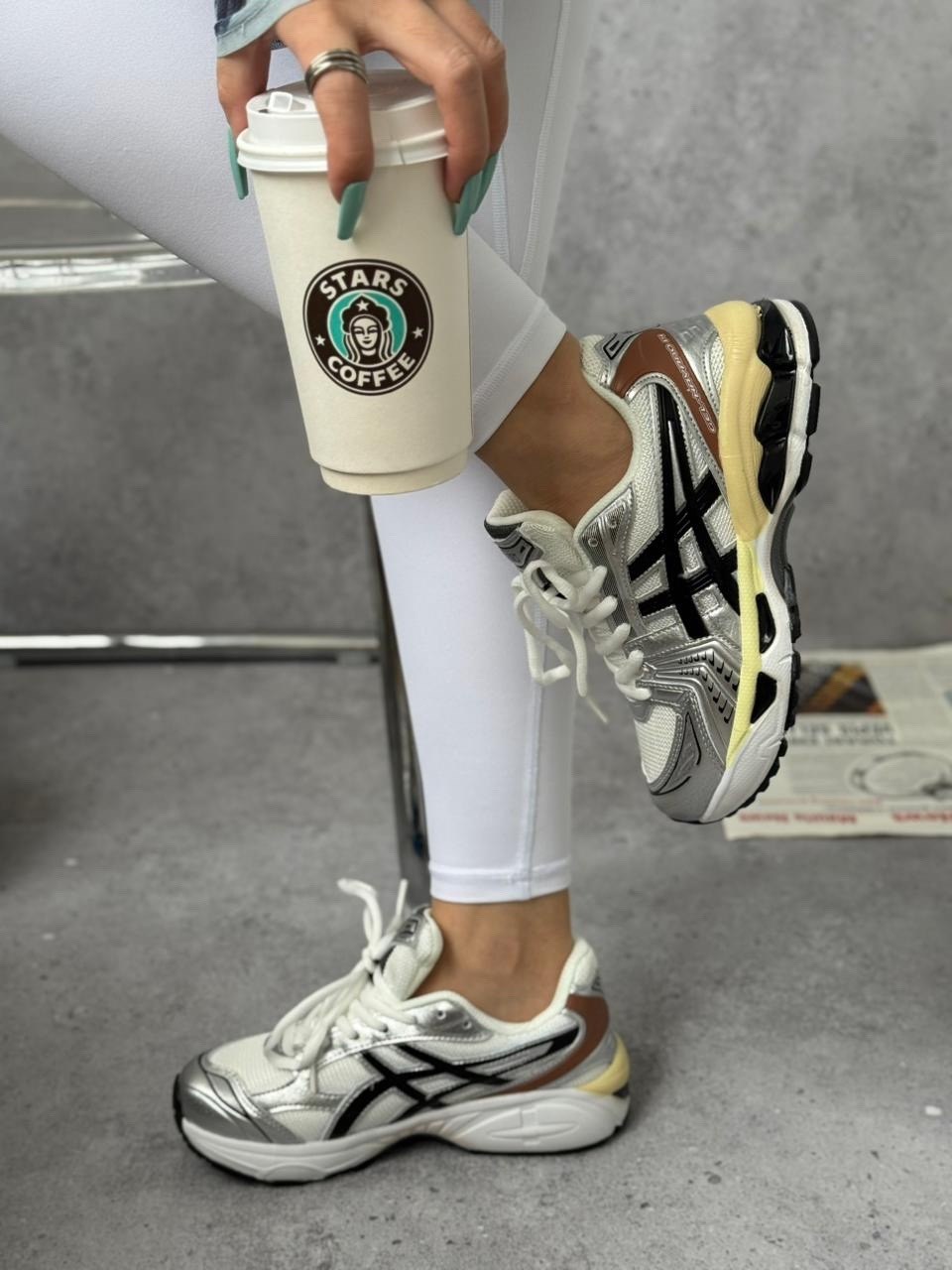 balenciaga бело-желтые кроссовки для бега,кроссовки женскиe,кроссовки асикс,мужские и женские кроссовки,кроссовки asics