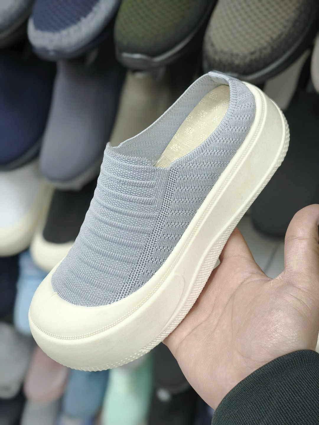 ,слипоны женские летние текстильные,слипоны женские, на плоской подошве,повседневная