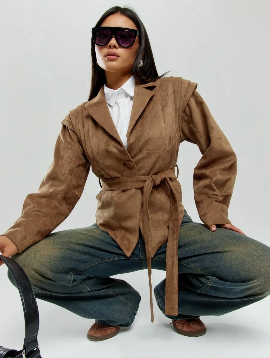 куртка замшевая жакет премиум x'zotic,куртка замшевая,куртка замшевая женская,куртка замшевая жакет премиум,куртка замшевая жакет премиум line xz серо-коричневая