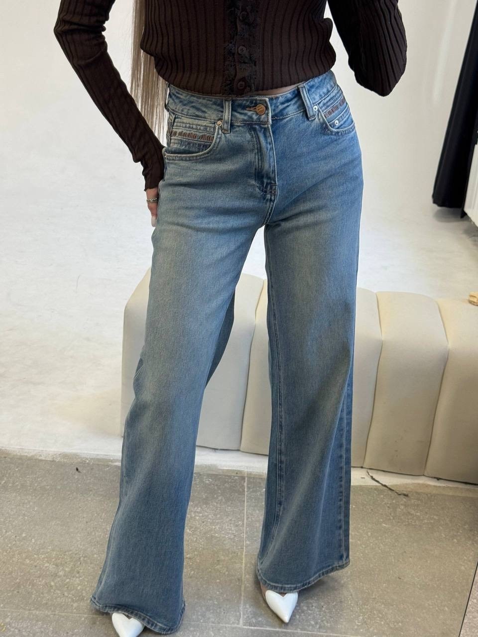 женские джинсы,джинсы,широкие джинсы,джинсы люкс женские,женские джинсы палаццо