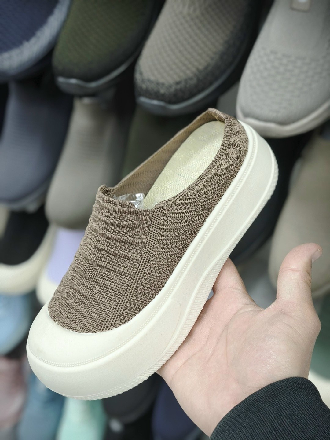 ,слипоны женские летние текстильные,слипоны женские, на плоской подошве,повседневная