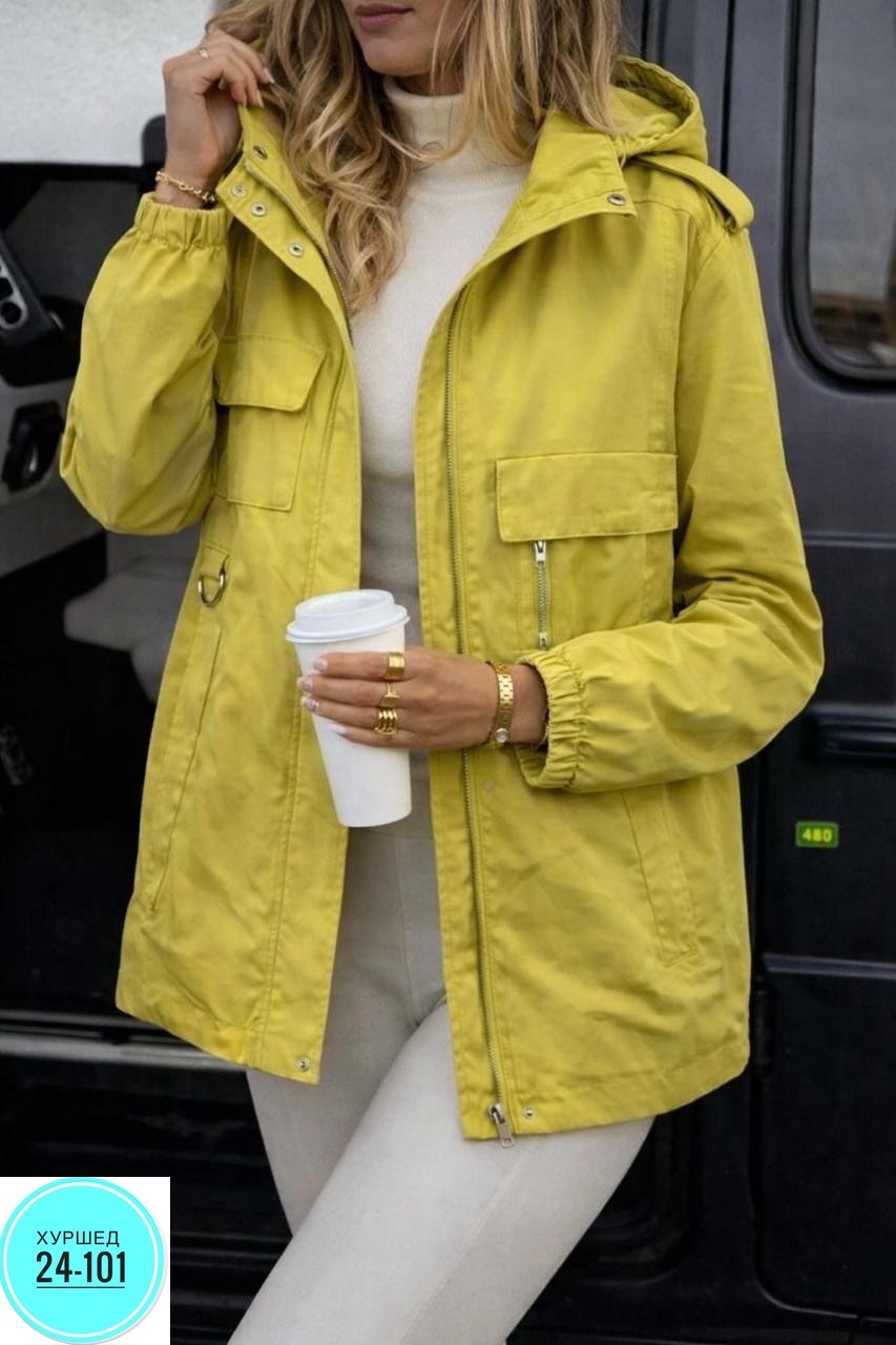 ветровка женская,женская куртка,желтая куртка,ветровка,куртка парка