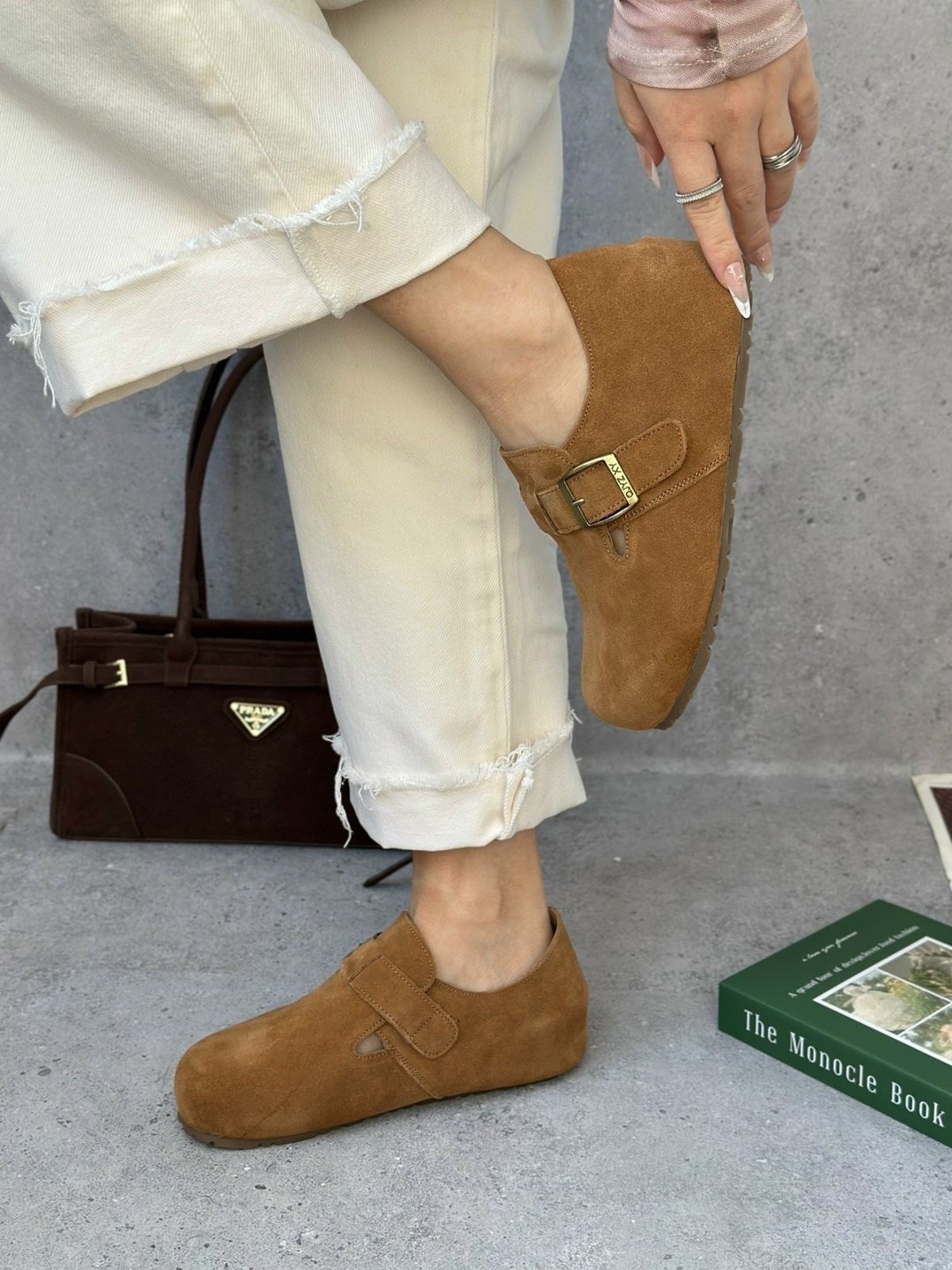 , повседневные,обуви,сабо замшевые, для дома