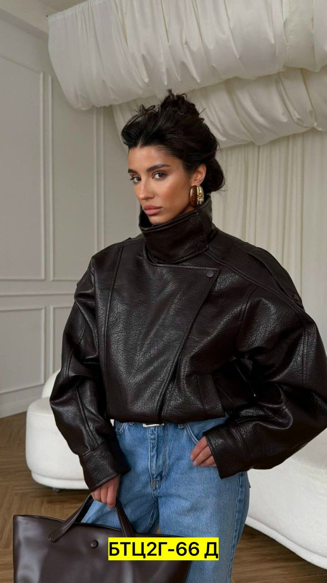 кожаная куртка,куртка кожаная женская,женская кожаная куртка-бомбер,кожаный бомбер демисезонный куртка оверсайз осенний,модная кожаная куртка - бомбер