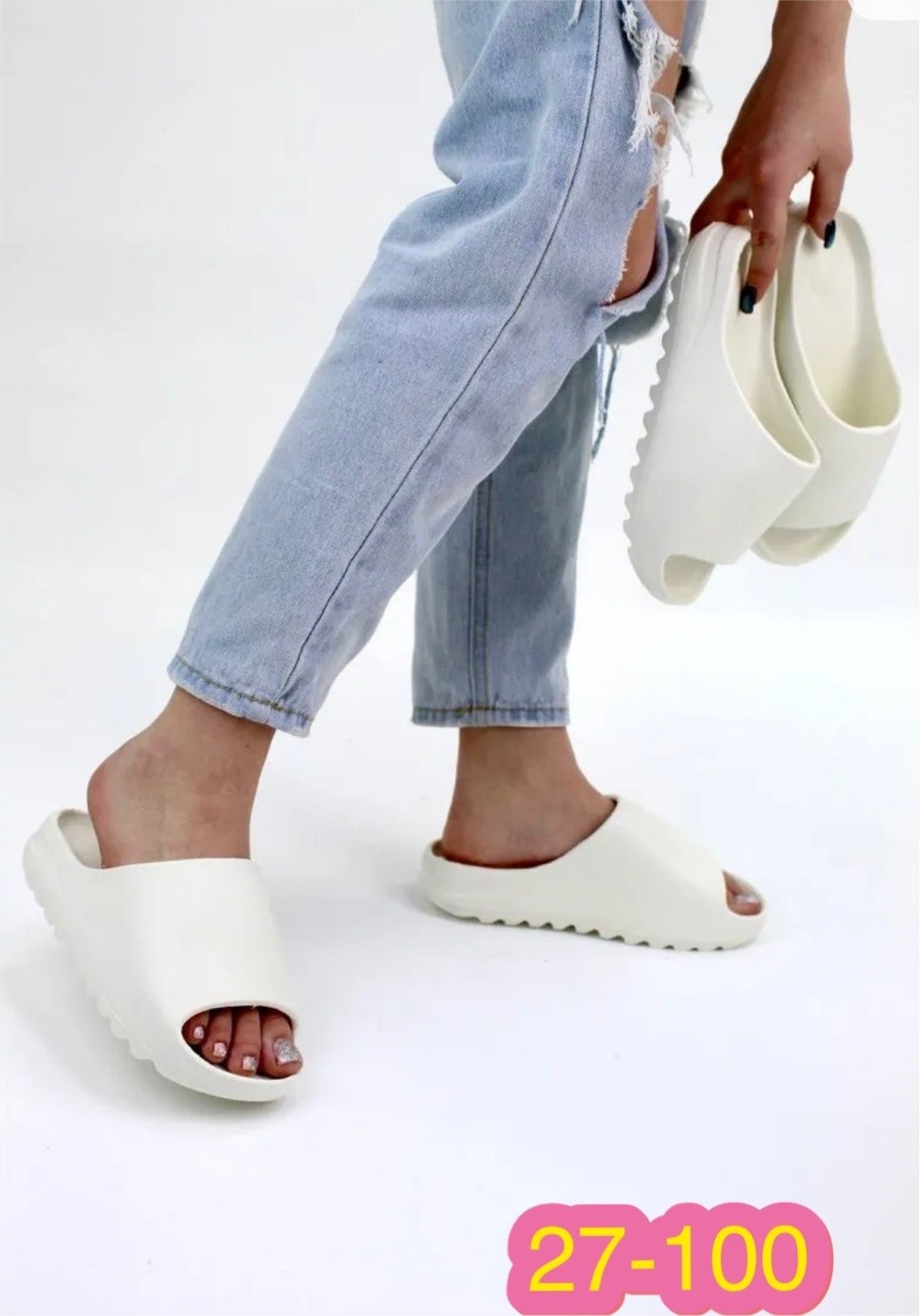 женские шлепанцы,летние тапочки,модные тапочки,модные резиновые шлепки,тапки yeezy slide