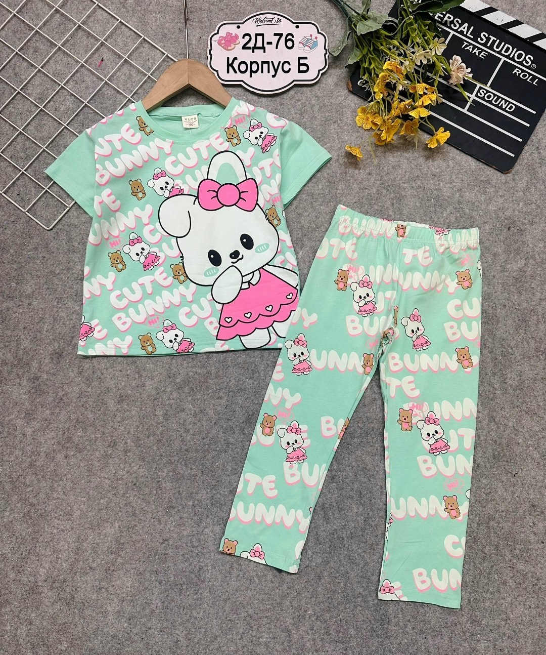 пижама для девочек,пижама детская,детская пижама для девочки,пижама little pirates hello kitty,пижама для девочки elephant kids 60088 цвет розовый