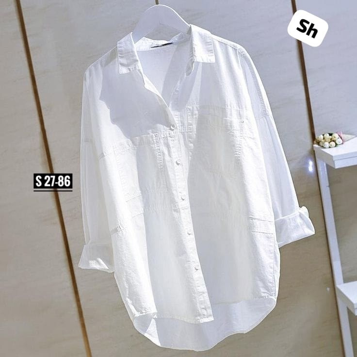 женская белая рубашка,женская рубашка,белая женская рубашка оверсайз,рубашка женская оверсайз,женская повседневная свободная хлопковая рубашка