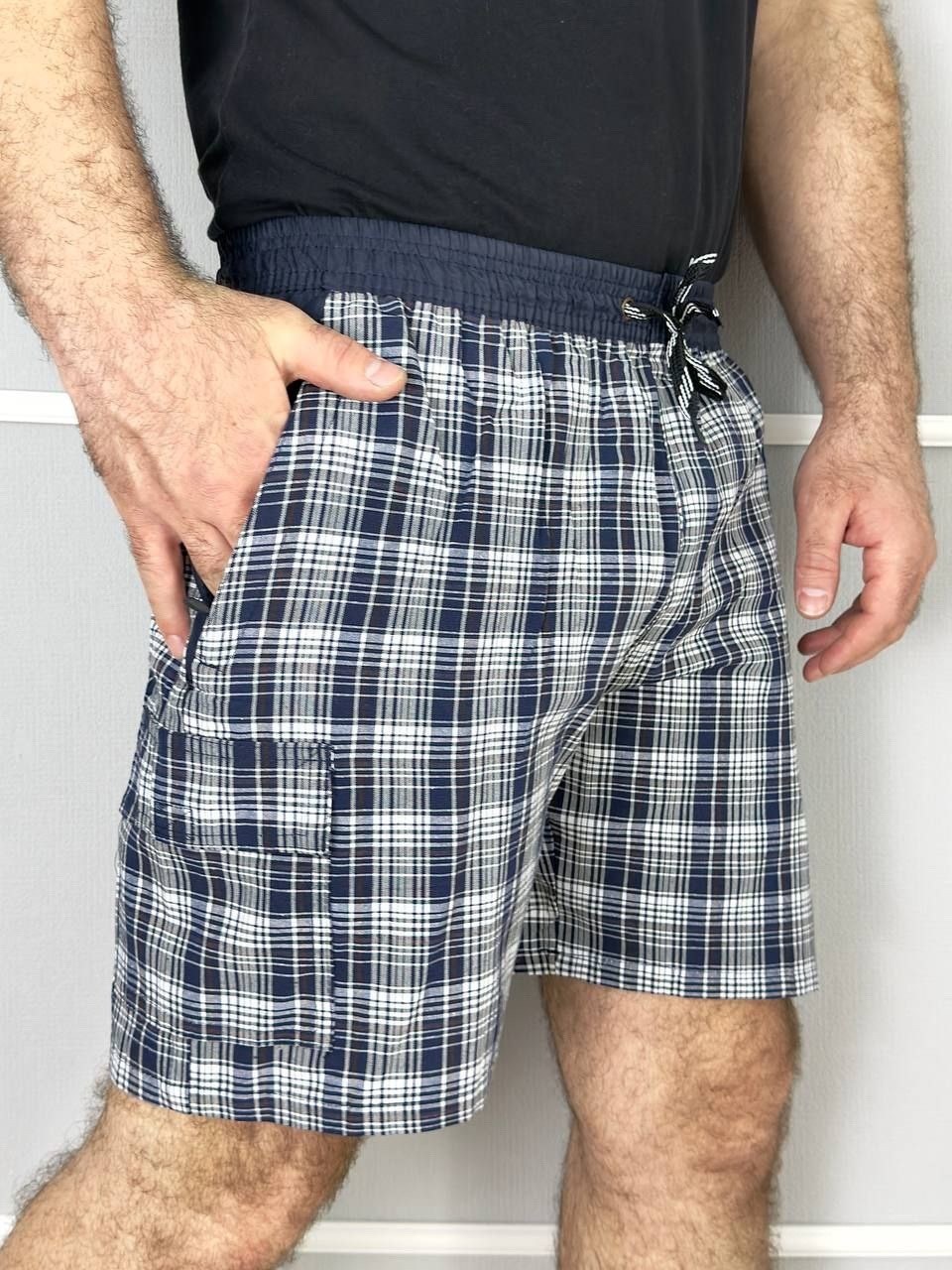 шорты мужские,шорты мужские домашние,шорты в клетку мужские,шорты в клетку,шорты для дома