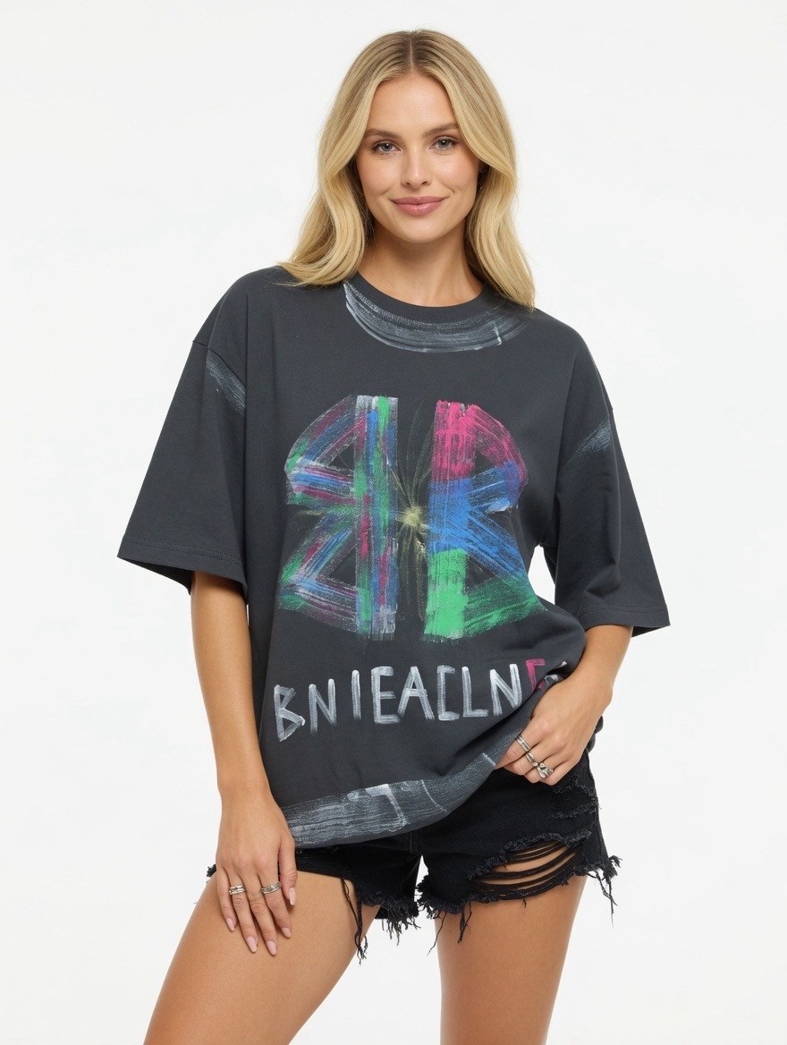 женская футболка,футболка оверсайз,футболка с принтом,футболка,футболка плотная варенка оверсайз рваная широкая zmeika 303545680