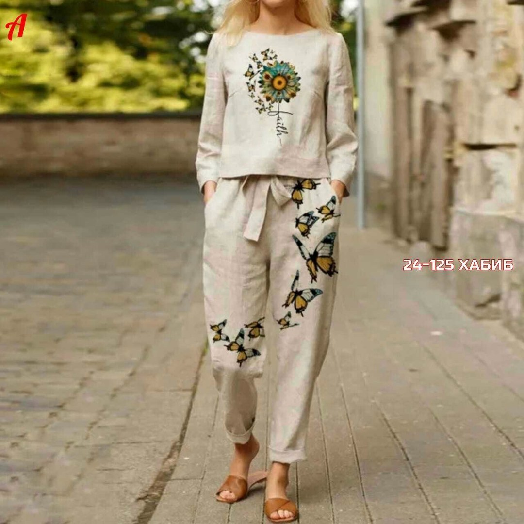 стильные женские костюмы,женский костюм с брюками,женские летние костюмы,костюм из хлопка,женский костюм двойка
