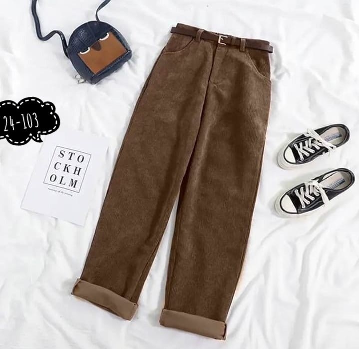 брюки с широкими штанинами,брюки свободного кроя,брюки штаны,брюки женские черные,женские вельветовые брюки zoki с высокой талией