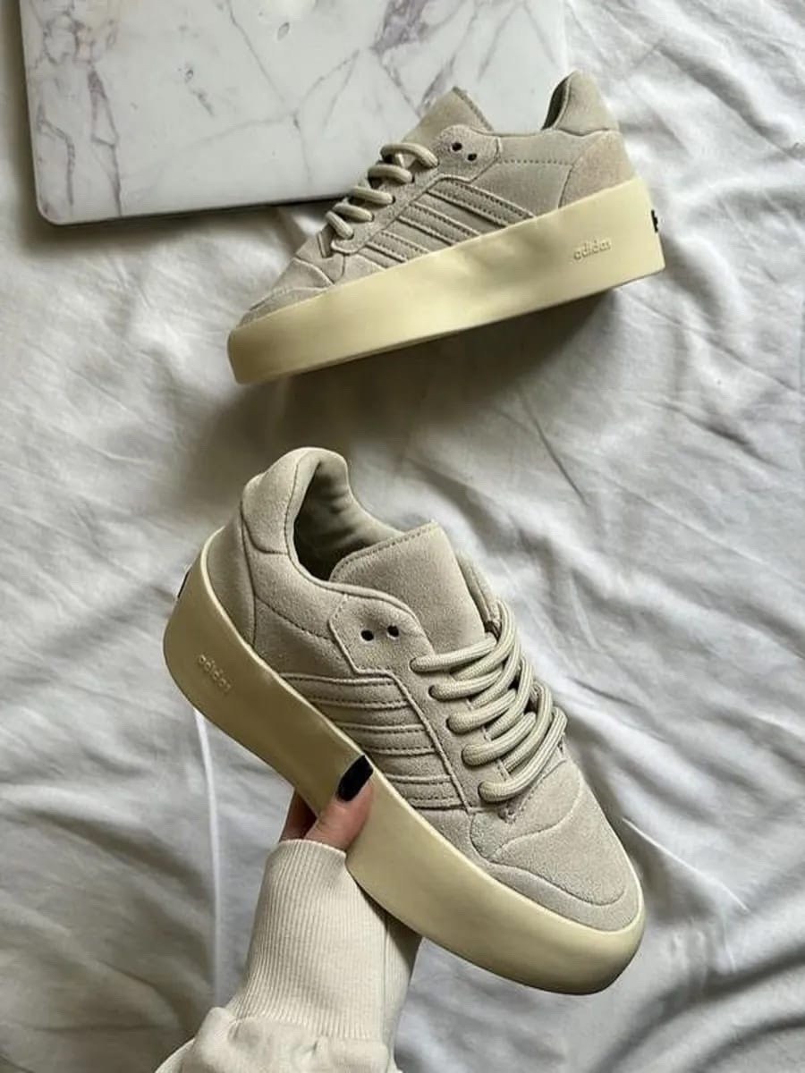 кроссовки adidas,,мужские кроссовки adidas,кроссовки adidas originals fear of god athletics ' 86 lo sesame серый,низкие кроссовки