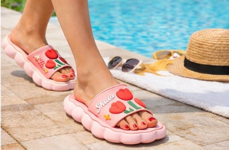 женские тапочки,шлепанцы женские,,летние тапочки,пляжная