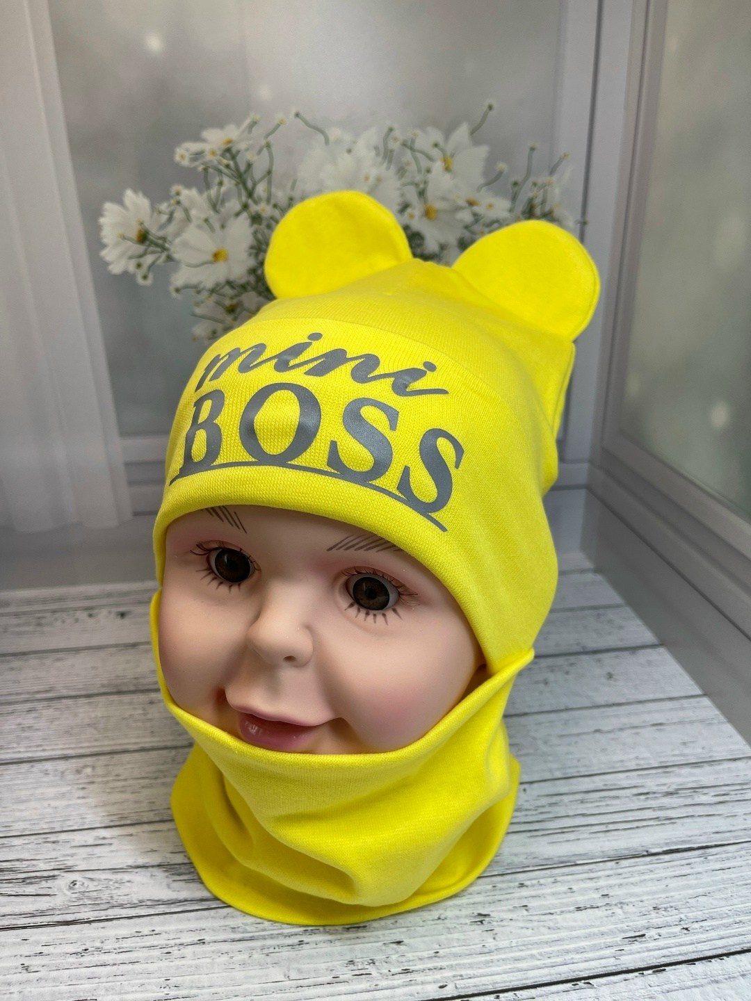 детский комплект шапка и снуд для 2 лет,шапка и снуд для детей,шапка снуд комплект,детская трикотажная шапка,комплект детский шапка и снуд