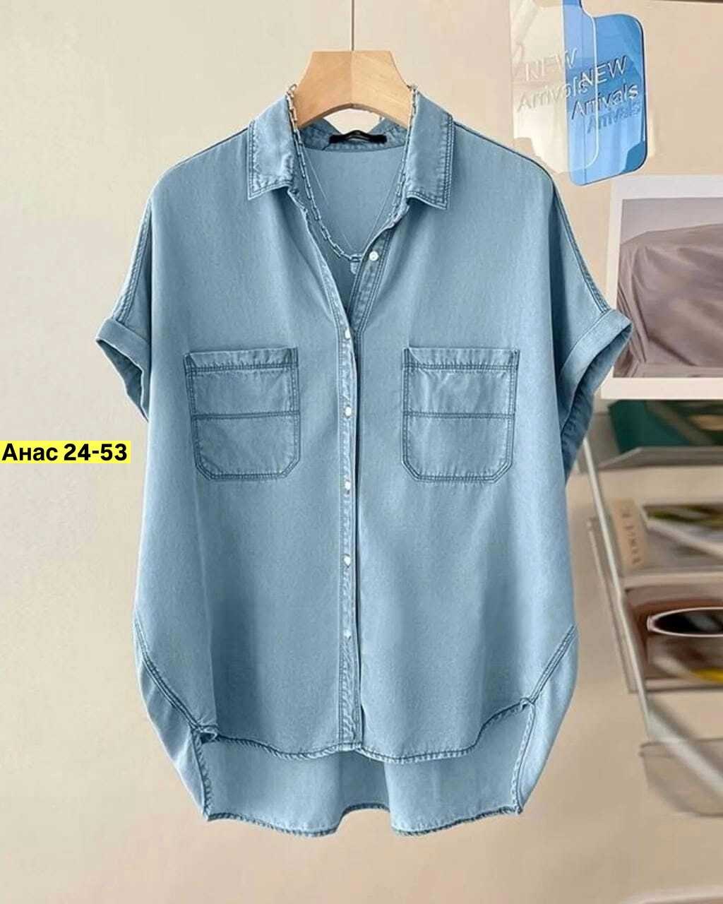 рубашка женская джинсовая,женская джинсовая блузка,блузка zanzea женская джинсовая с коротким,джинсовая блузка,джинсовая рубашка с коротким рукавом