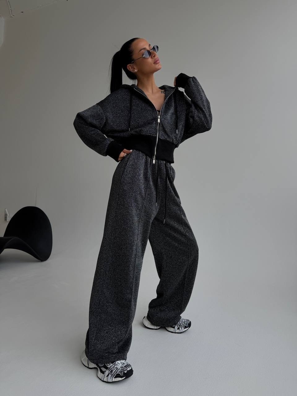 костюм оверсайз со штанами 2 в 1,костюм оверсайз без начеса ari store,костюм оверсайз,костюм спортивный оверсайз,костюм женский