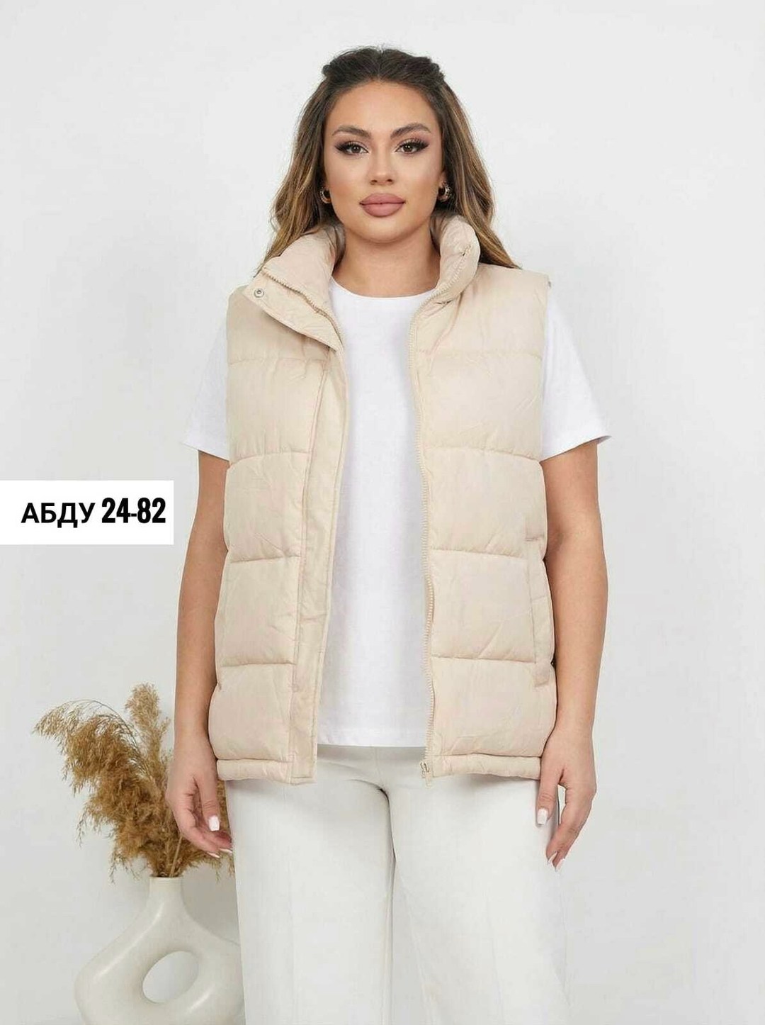 жилетка женская,жилет женский,утепленный жилет женский beluxstar gilet-z656 бежевый l,жилет женский утепленный,жилет утепленная