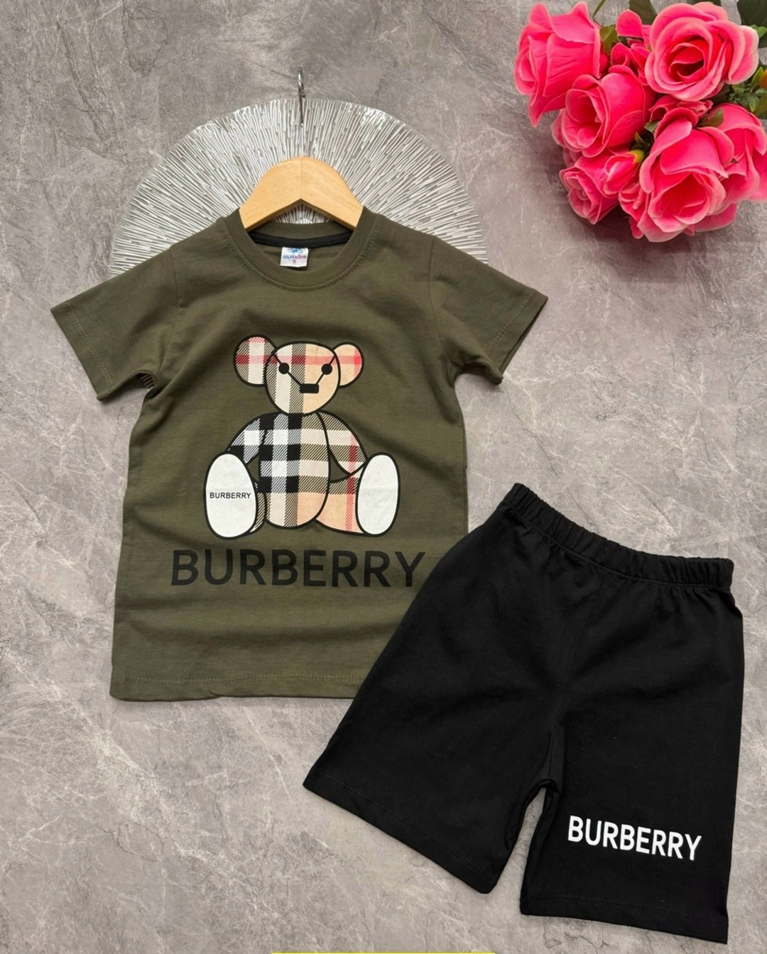 костюм с шортами для мальчика,комплект одежды для мальчика,детская одежда,комплект одежды burberry,костюм повседневный