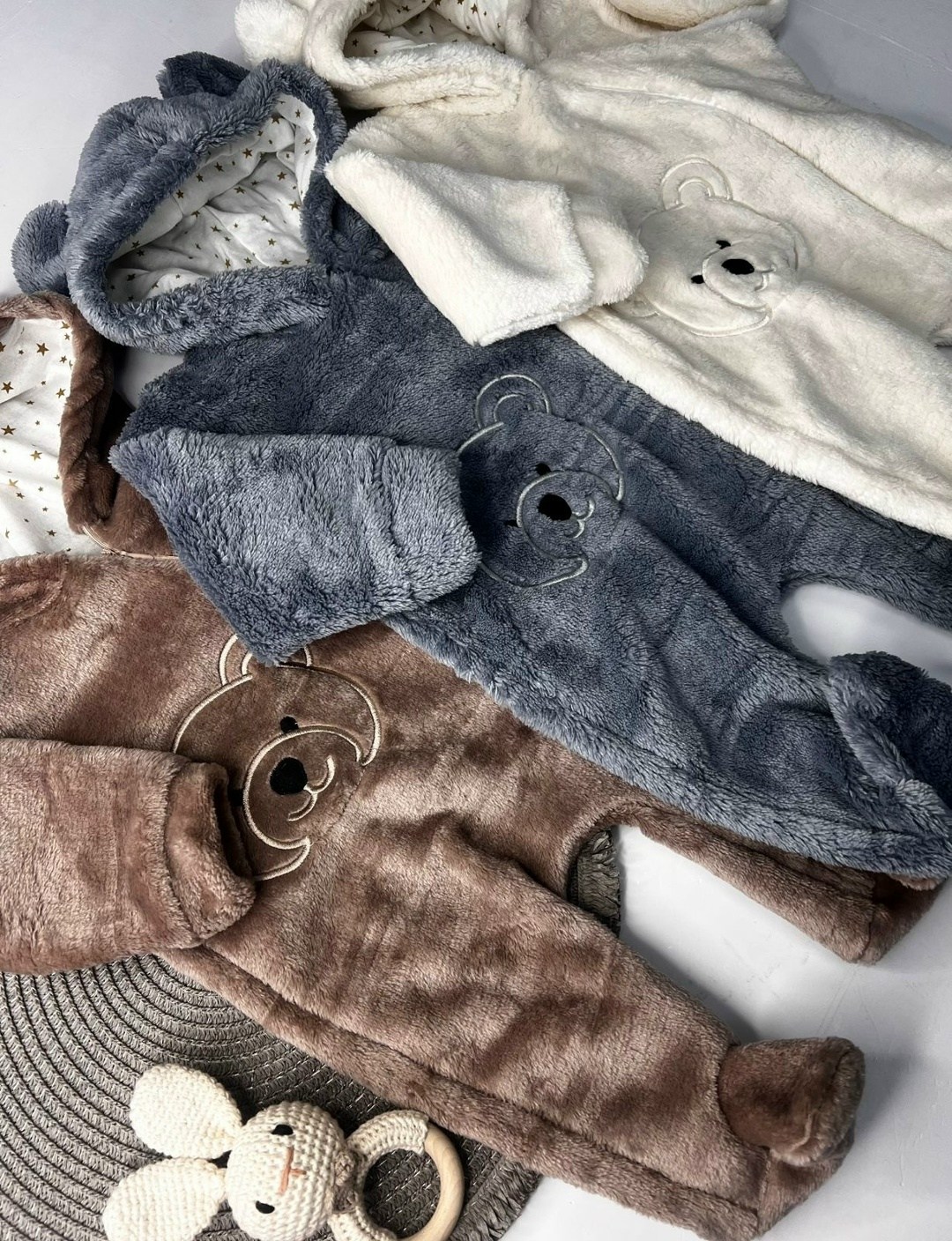 плюшевый комбинезон,комбинезон для новорожденного плюшевый,комбинезон для новорожденного,теплый комбинезон для новорожденных,комбинезон утепленный