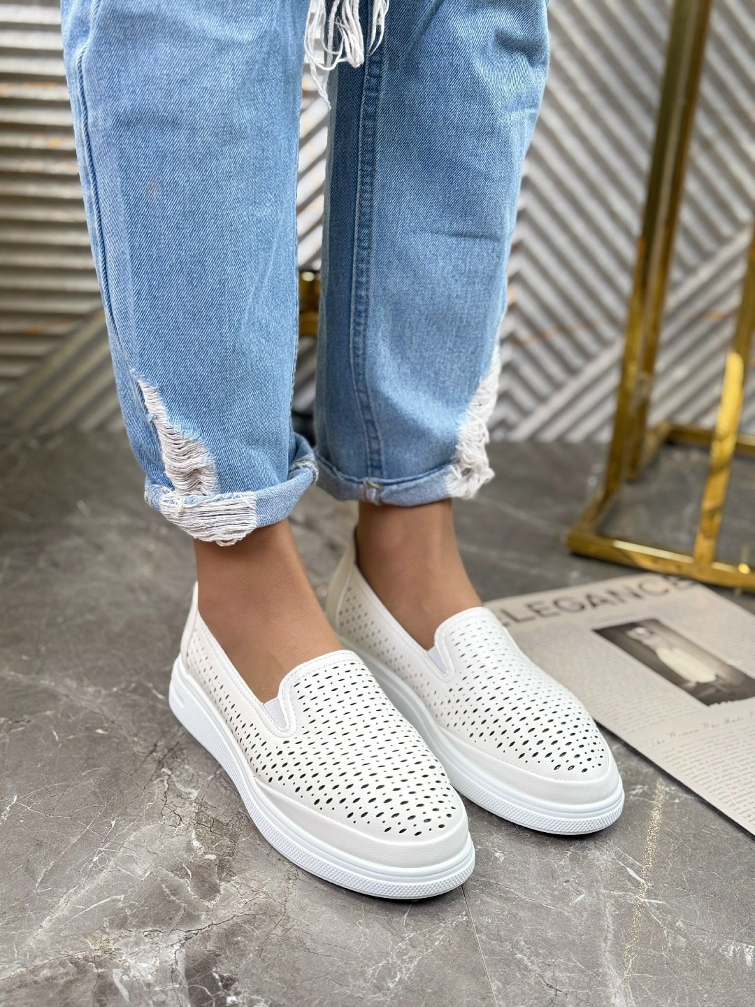 ,слипоны с перфорацией женские,слипоны женские,слипоны женские летние,слипоны с перфорацией