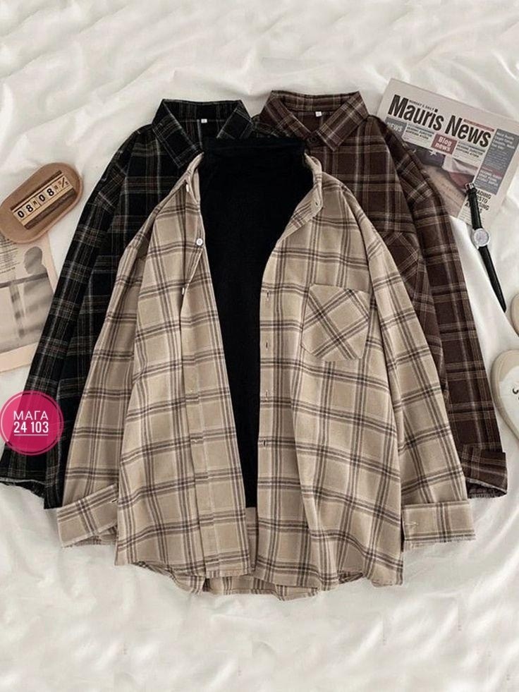 повседневная рубашка в клетку,женские клетчатые рубашки,женская рубашка оверсайз в клетку,клетчатая рубашка с длинным рукавом,женская рубашка в клетку