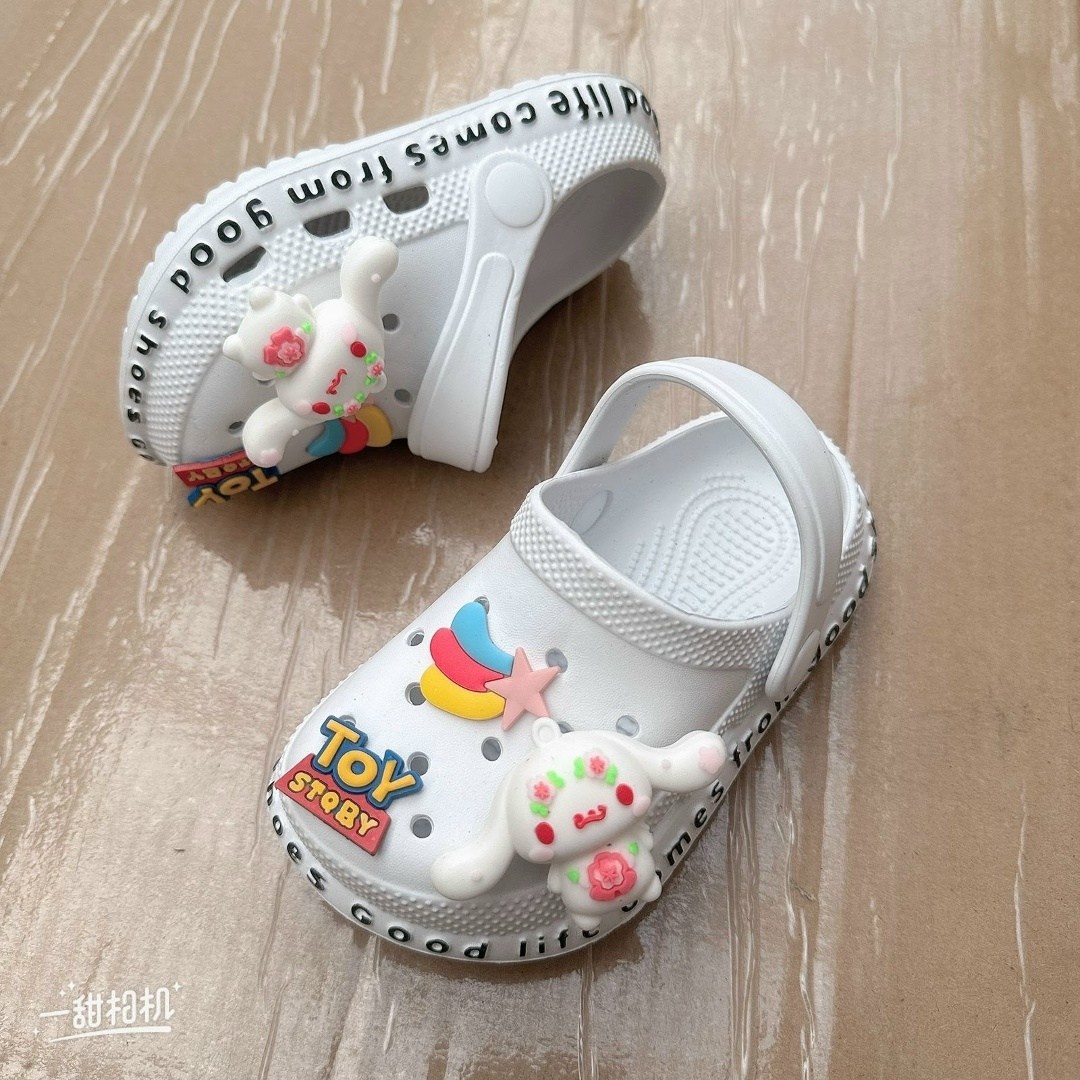 кроксы хеллоу китти,тапочки для девочек,детская ,сабо детские,кроксы с хелло китти