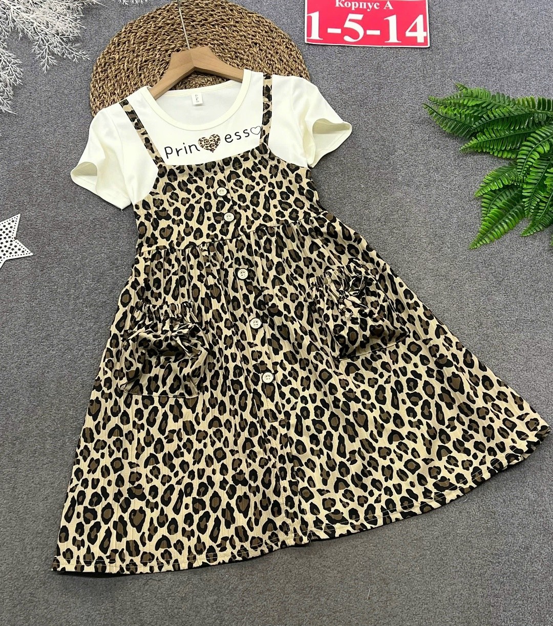 сарафан для девочки,сарафан детский,летние платья для девочек,детские сарафаны,сарафан детский happy fox hf106sp леопард на бежевом