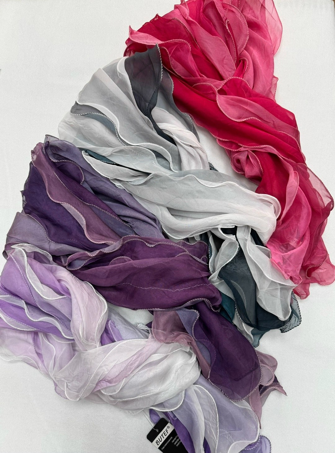 шифоновый шарф,женский цветной шифоновый шарфик,женский шелковый шарф,шелковый шарф,шифоновый платок