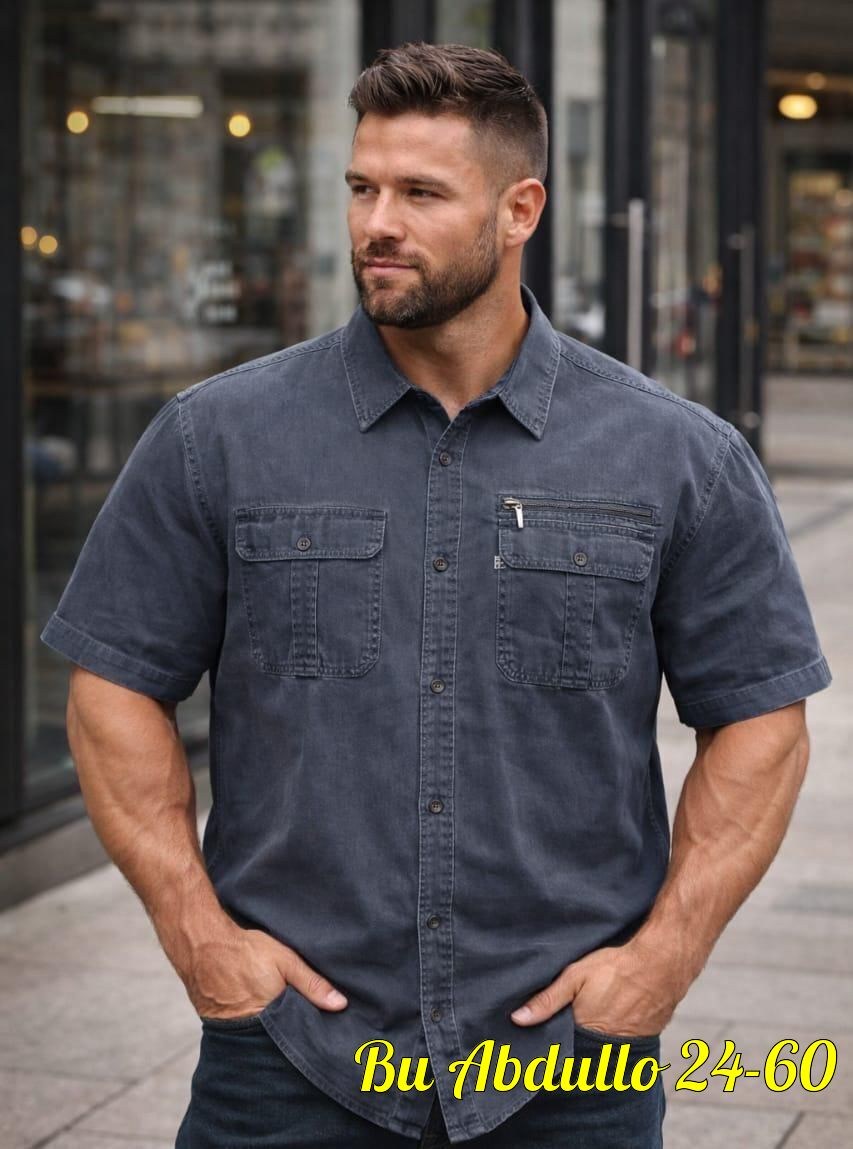 рубашка мужская с короткими рукавами,рубашка,рубашка мужская,повседневная рубашка,рубашка льняная с коротким рукавом