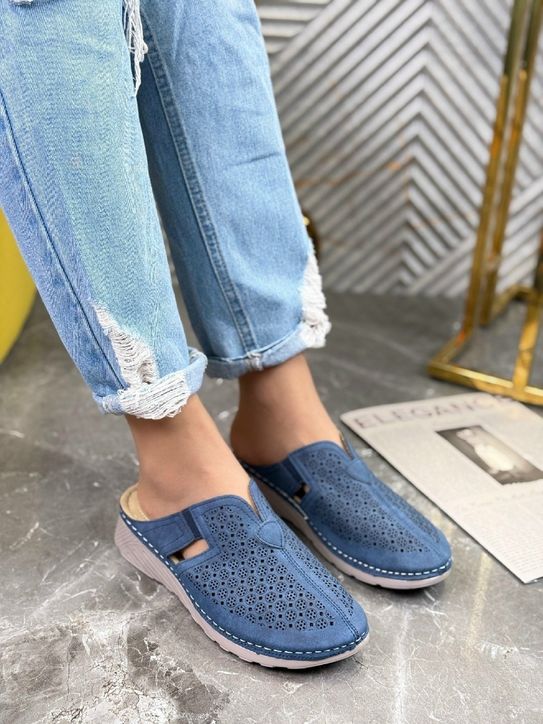 ,сабо женские,сабо летнее,сабо с перфорацией,женские шлепанцы