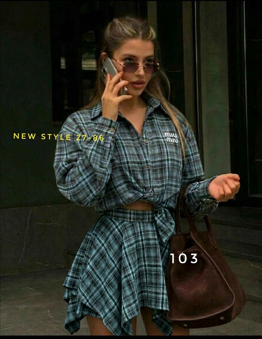 костюм в клетку,платья в клетку,женские костюмы с юбкой,костюм с юбкой и рубашкой в клетку,костюм с юбкой