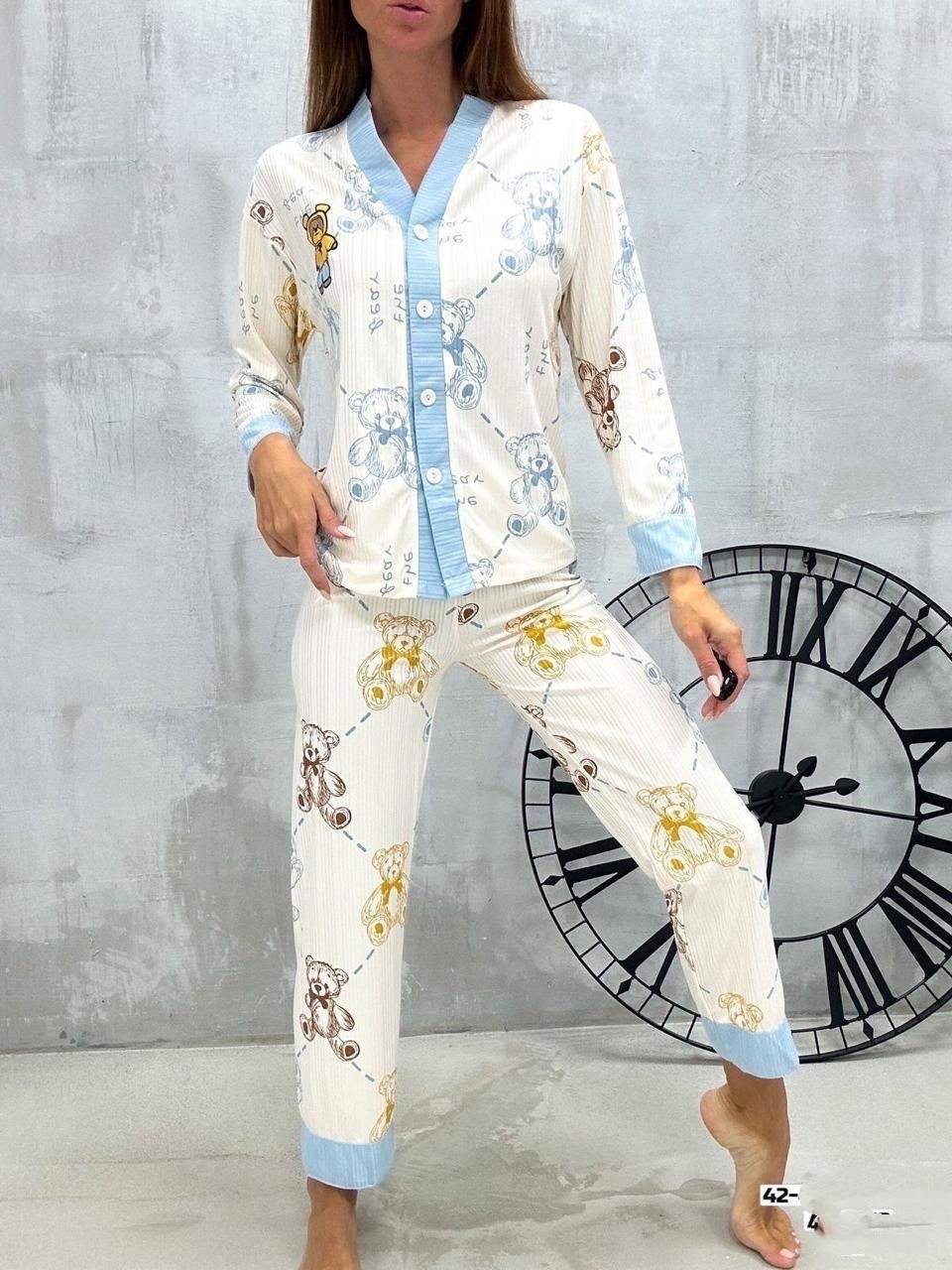 пижама cо штанами домашняя,женская пижама,пижама со штанами,женская пижама с брюками,пижама жeнская со штанами