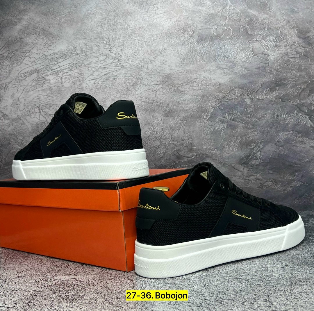 мужские кеды santoni,,кеды мужские,мужская ,мужские чёрные кеды santoni