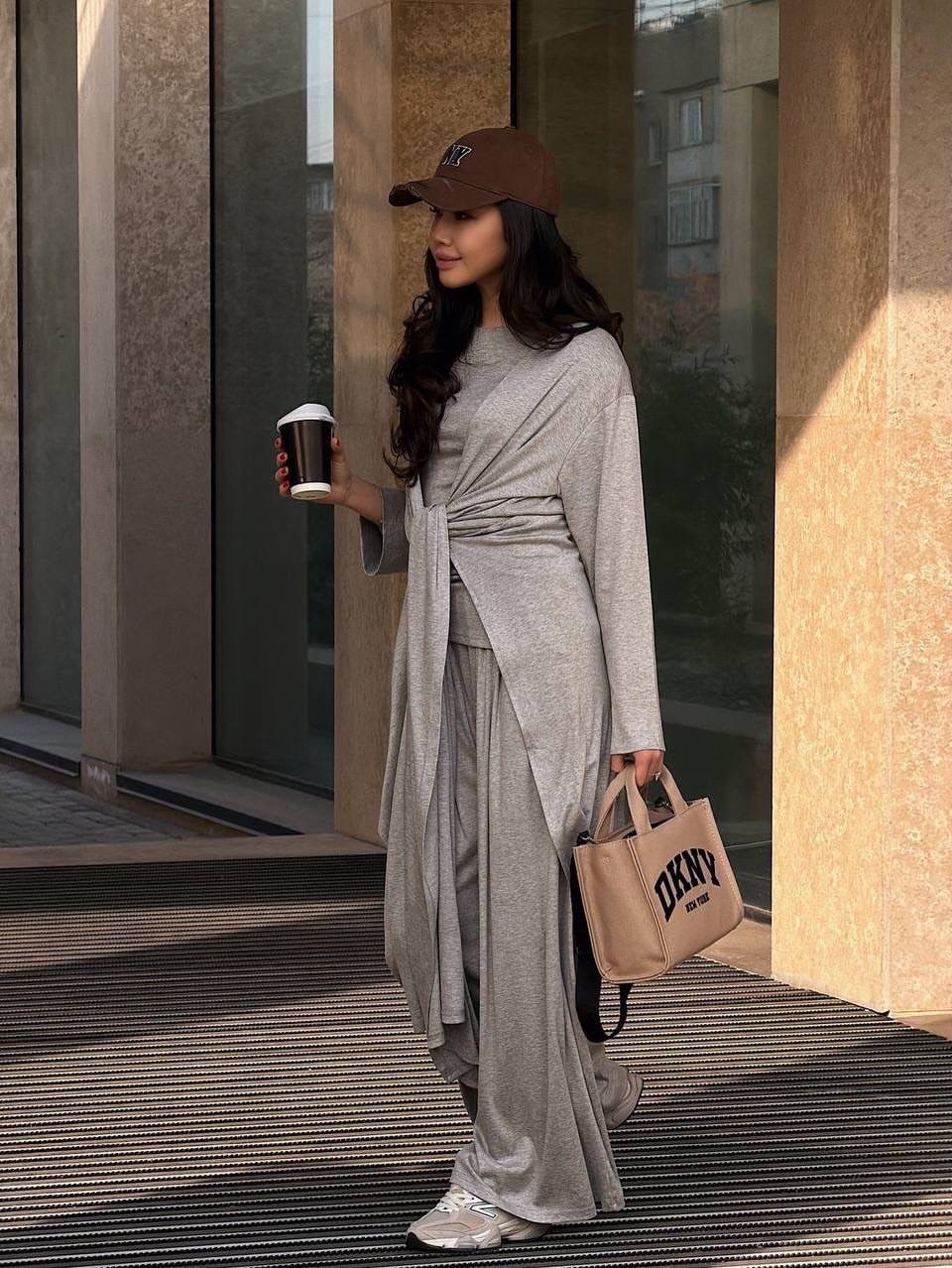 костюм с длинной юбкой,трикотажный костюм,женский костюм,стильные наряды,