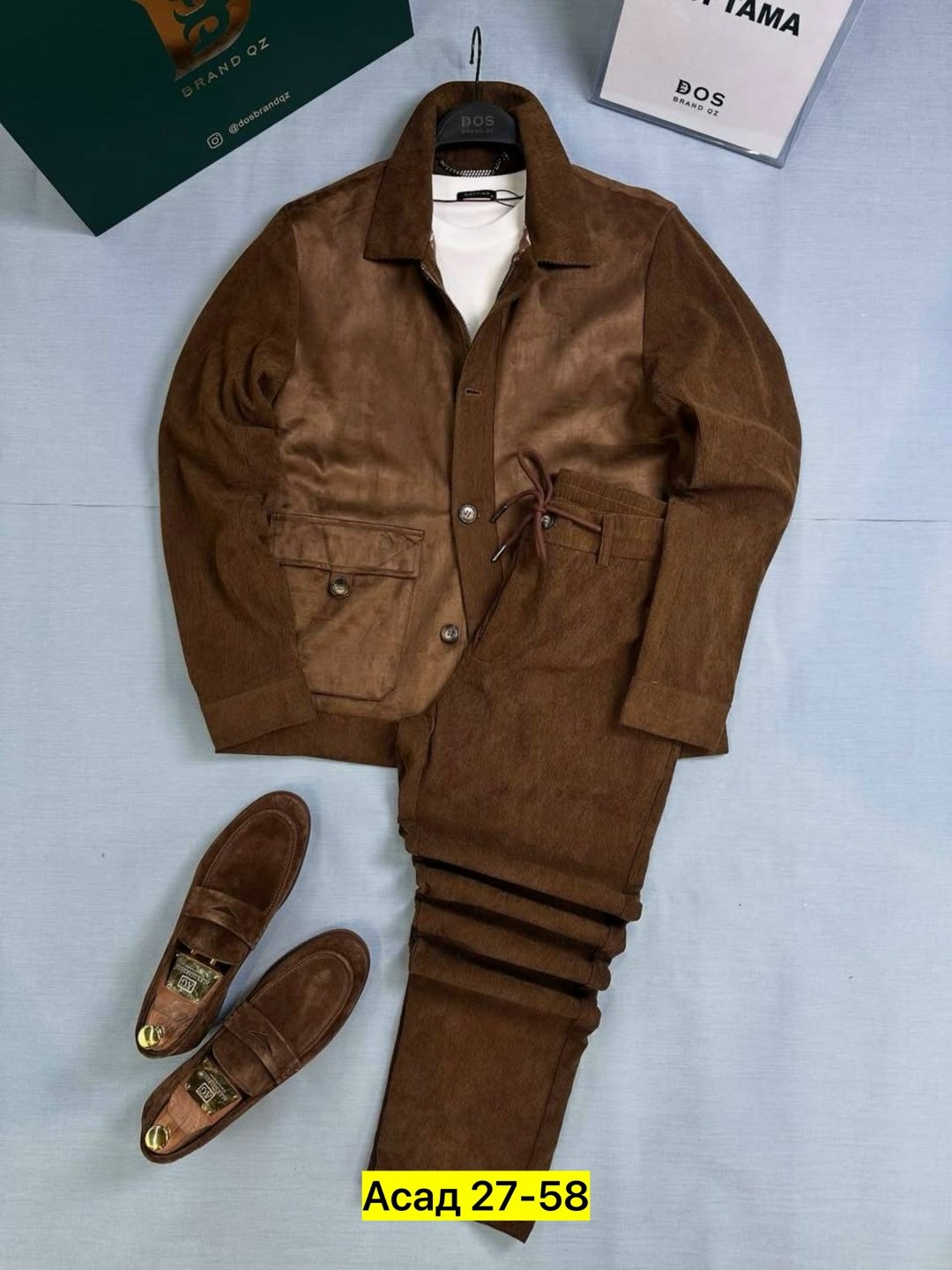 костюм двойка для мужчин вельвет,вельветовый костюм мужской,костюм двойка вельвет мужской,мужской повседневный костюм из рубашки и брюк,мужской костюм двойка
