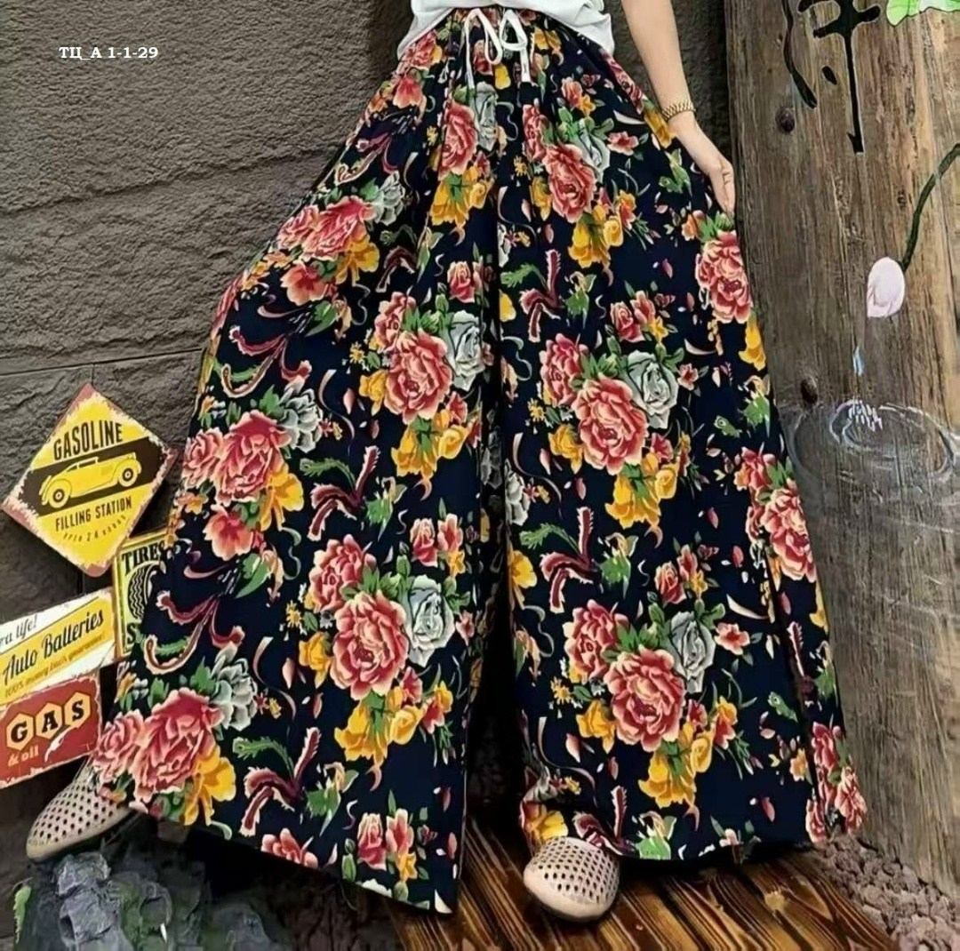 джинсовые широкие брюки,джинсовые брюки,широкие брюки,брюки бохо,стиль пэчворк